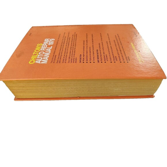 1979 Chilton's Auto Repair Manual covers 1972-1979 American AMC Chrysler Ford GM - Picture 4 of 12